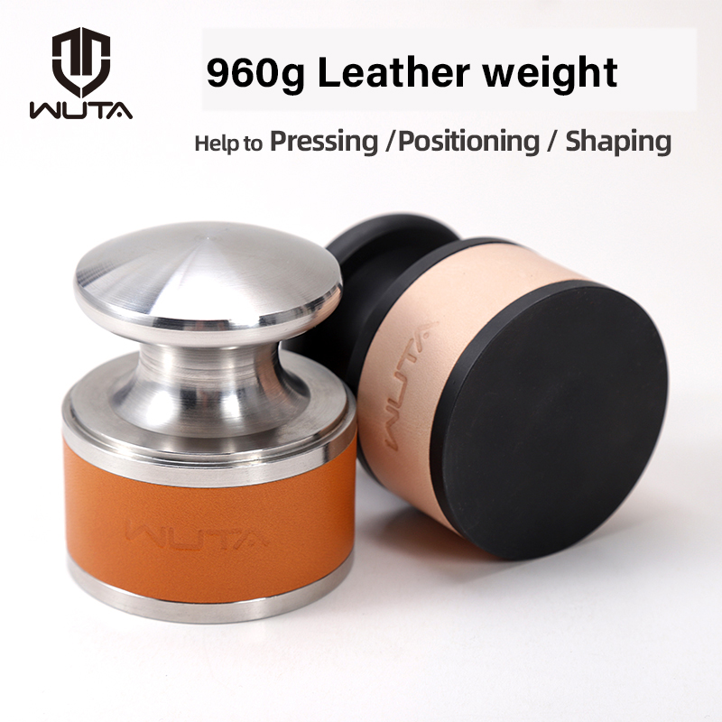 Leatherwork Hand Press - WUTA Acciaio inossidabile 960g Pressa per