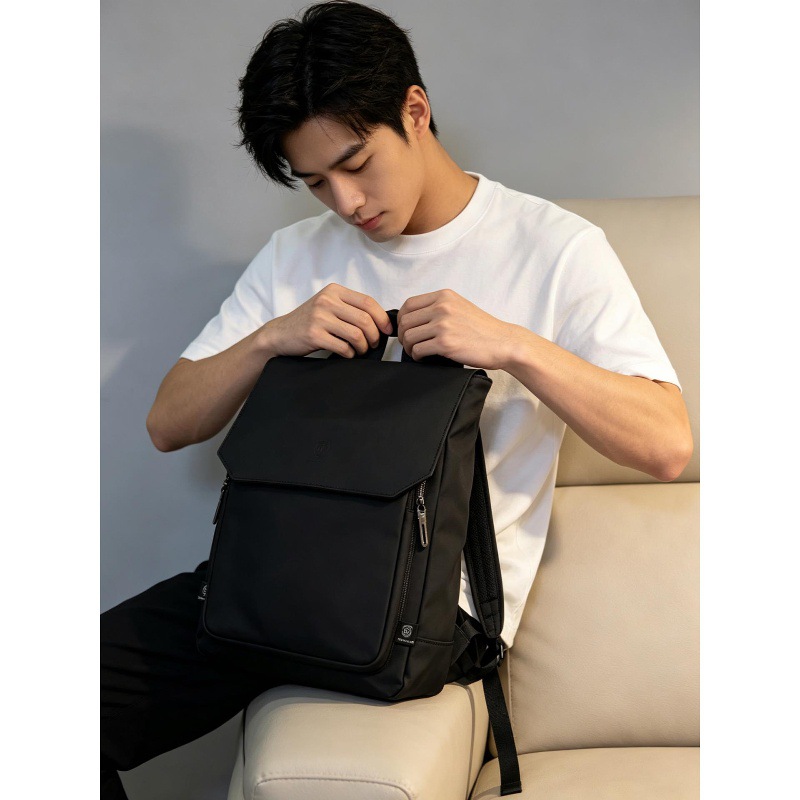 Zaino per laptop in pelle PU d - Leather Work Rucksack Mens recensione e prezzo
