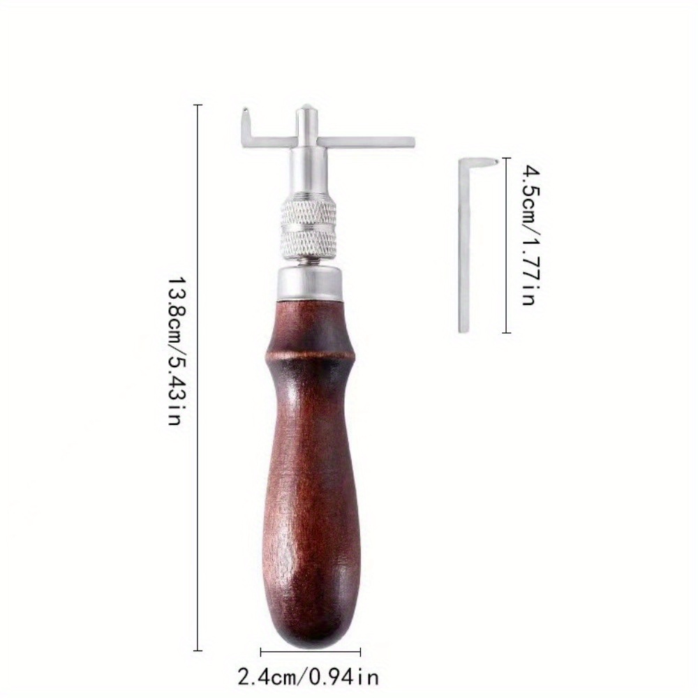 1PC regolabile bordo in pelle  - Groover Stitching Tool recensione e prezzo
