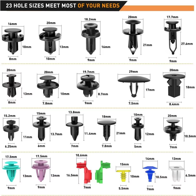 Kit di 680 clip di fissaggio p - Rivet Setter Tool recensione e prezzo