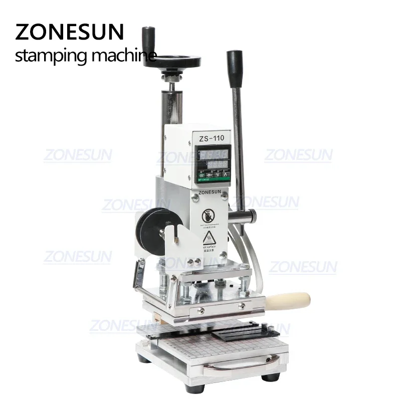 ZONESUN ZS110 Stampa a caldo M - Leatherwork Hand Press recensione e prezzo